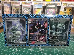 Pokemon TCG Pocket 3 Card Display w/Gengar & Mewtwo EX *SEE DESC* - Image 1
