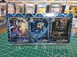 Pokemon TCG Pocket 3 Card Display w/Gyarados, Garchomp & Giratina EX *SEE DESC* - Image 1