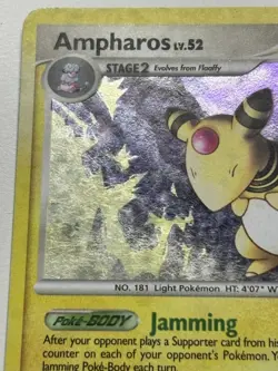 Ampharos 1/17 - POP Series 7 Promo Holo Rare Pokemon TCG Card MP - Image 5