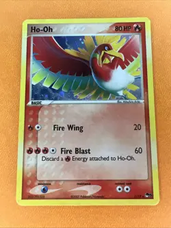 Ho-Oh 1/17 POP Series 5 Holo Rare Vintage Ex Era Pokemon Card MP - Image 1