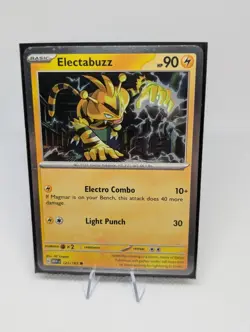 Zapdos EX SVP 049 Electabuzz 125/165 Pokemon Card 151 S&V Black Star Promo Cosmo - Image 2