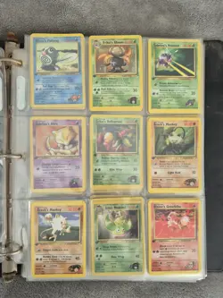 POKEMON GYM HEROES 1ST EDITION 76 CARD LOT NEAR SET RARE ALL CLEAN NEVER PLAYED - Image 2