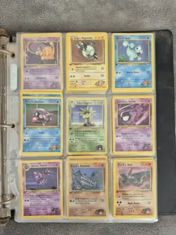 POKEMON GYM HEROES 1ST EDITION 76 CARD LOT NEAR SET RARE ALL CLEAN NEVER PLAYED - Image 4