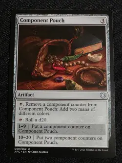 Component Pouch Commander: Adventures in the Forgotten Realms Regular - Image 1