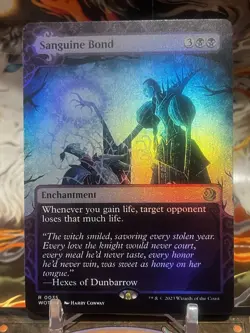 MTG | Sanguine Bond [WOE Enchanting Tales] ✨FOIL✨ - Image 1