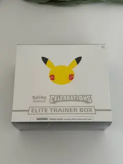 Celebrations Elite Trainer Box - Pokemon TCG 25th Anniversary - Sealed - Image 1