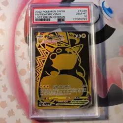 Pokemon Pikachu VMax TG29 PSA 10 Lost Origin Deutsch - Image 1