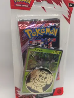 Pokemon TCG Destined Rivals Zarude Single Blister Pack! SEALED! - Image 3