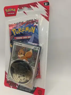 Pokemon TCG Destined Rivals Blister Pack 1 Booster Pack Eevee Promo Factory Seal - Image 3