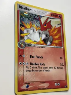 Pokemon Blaziken Holo 1/17 POP Series 1 MP - Image 2