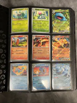 Pokemon 151 Base Set 1-165 With Collectible Binder Promos and Bonus Hits READ!!! - Image 2