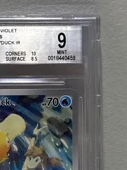 2025 Pokemon Misty's Psyduck Destined Rivals IR DRI EN 193/182 Mint Condition 9 - Image 3