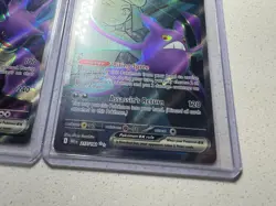 Team Rocket's Nidoking EX 216/182 Crowbat EX 217/182 Destined Rivals Pokemon Lot - Image 5