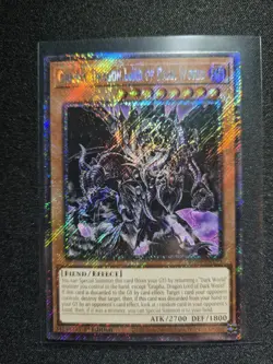 Grapha, Dragon Lord of Dark World (Platinum Secret Rare) RA04-EN159 1st Edition - Image 1