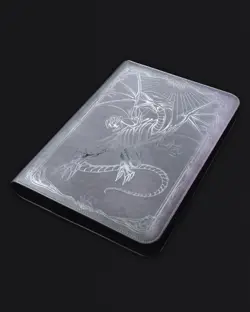 Yu-Gi-Oh Sleevechief Blue-Eyes White Dragon 9 Pocket Zipper Trading Card Binder - Image 2