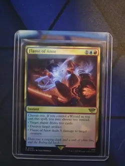 Magic: The Gathering LOTR Flame of Anor *FOIL NM Card #0203 - Image 1