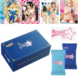 Senpai Goddess Haven 5 Spicy Waifu Trading Cards 19 Pack Booster Box Anime NEW - Image 1