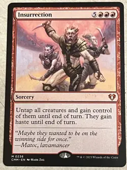 Insurrection Commander Masters Regular Card - Image 1