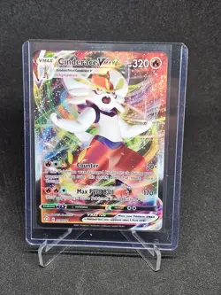 Pokemon Shining Fates Cinderace VMAX 019/072 Ultra Rare Near Mint - Image 1