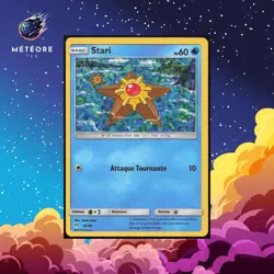 Carte Pokemon Stari Holo 16/40 Promo McDonald's 2019 Francais - Image 1