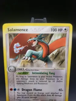 Pokemon Salamence 19/97 EX Dragon Non Holo Rare E-Series TCG LP/NM - Image 2