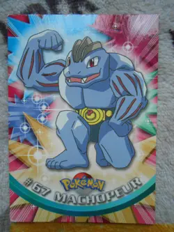 MACHOPEUR #67 - TOPPS TV ANIMATION EDITION - POKEMON - TRES BON ETAT - Image 1