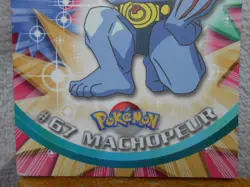 MACHOPEUR #67 - TOPPS TV ANIMATION EDITION - POKEMON - TRES BON ETAT - Image 3