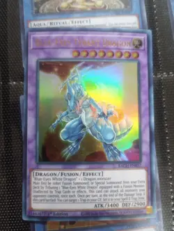 Blue-Eyes Tyrant Dragon Ultra Rare BACH-EN037 1st Edition - Image 1