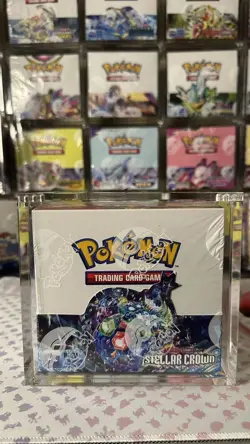 Pokemon Magnetic Booster Box Acrylic Case! Pokemon Card Protective Display! - Image 4