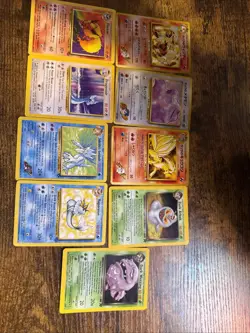 Japanese and American pokemon cards. - Image 1