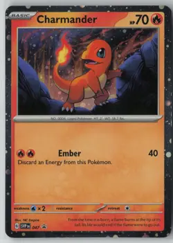 Charmander - 047 (Cosmos Holo) Pokemon Scarlet & Violet Promo Cards Holo (NM) 1 - Image 1