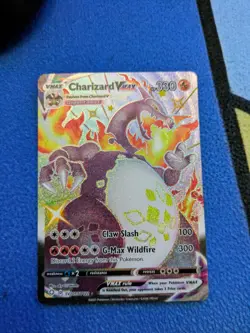 Pokemon TCG Shining Fates Charizard VMAX Holo Card SV107/SV122 Near Mint - Image 3