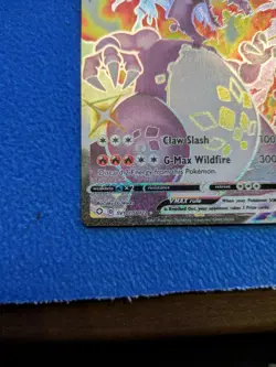 Pokemon TCG Shining Fates Charizard VMAX Holo Card SV107/SV122 Near Mint - Image 4
