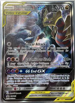 Pokemon TCG Garchomp & Giratina GX SM193 Sun & Moon Promo Card - Image 1