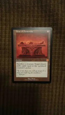 Magic: the Gathering / MtG Retro Altar of Dementia x1 Brothers' War - Image 1