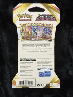 Pokemon TCG Sword & Shield Astral Radiance Sleeved Booster Pack Palkia Art 820650850233 - Image 2