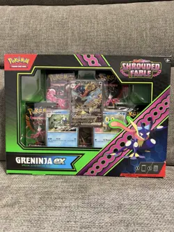 Pokemon Shrouded Fable Greninja EX Special Illustration Collection Sealed Box - Image 1