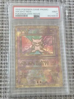 ANCIENT MEW 2000 POKEMON GAME PROMO MOVIE MINT PSA 9 - Image 1