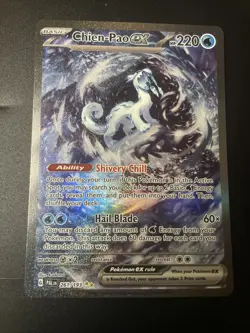 Pokemon TCG Chien-Pao EX Paldea Evolved Special Illustration Rare NM - Image 1