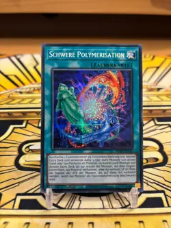 Yugioh Schwere Polymerisation Secret Rare MP24-DE150 - Image 1