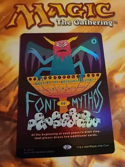 Rainbow Foil Secret Lair Font Of Mythos - Magic Cards MTG - NM - Image 1