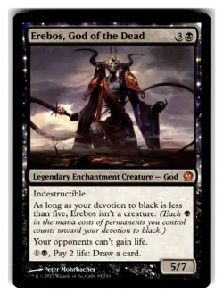 Erebos, God of the Dead M Legendary Enchantment Creature - God Normal Theros #85 - Image 1
