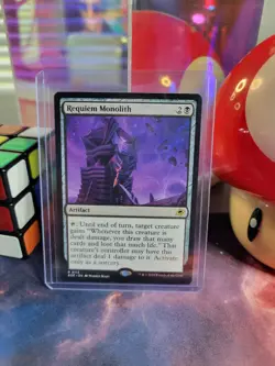 Requiem Monolith Magic The Gathering Edge Of Eternities Regular Rare NM - Image 1