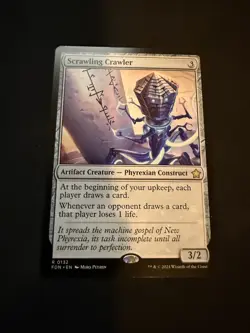 Scrawling Crawler MTG Foundations NM Magic - Image 1