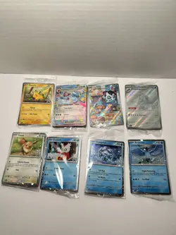 Lot (8) Pokemon 2025 Holiday Calendar Festive Stamped Promos Sealed Complete Set - Image 1