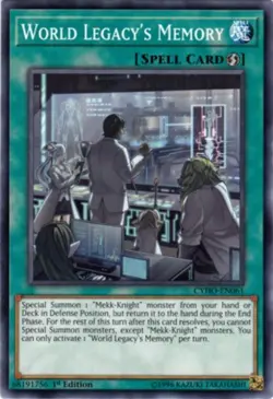 World Legacy's Memory - CYHO-EN061 - Common - 1st Edition - Lightly Played - Image 1