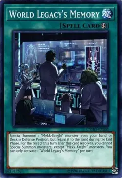 World Legacy's Memory - CYHO-EN061 - Common - Unlimited Edition - Lightly Played - Image 1