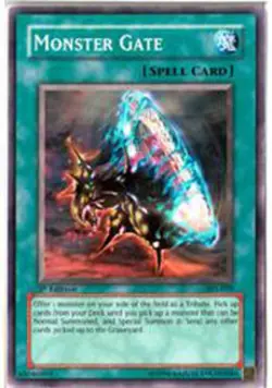 Yugioh! LP Monster Gate - AST-039 - Common - Unlimited Edition Lightly Played, E - Image 1