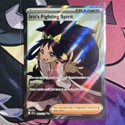 Iris's Fighting Spirit Ultra Rare SV09: Journey Together 180/159 NM Pokemon Card - Image 1