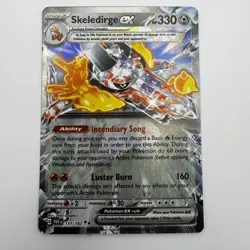 Pokemon Cards TCG Skeledirge EX 137/183 Paradox Rift NM Double Rare - Image 1